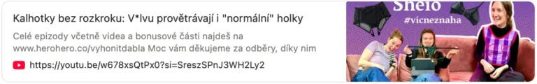 Karolína Jandů z Sheio v podcastu Vyhonit ďábla