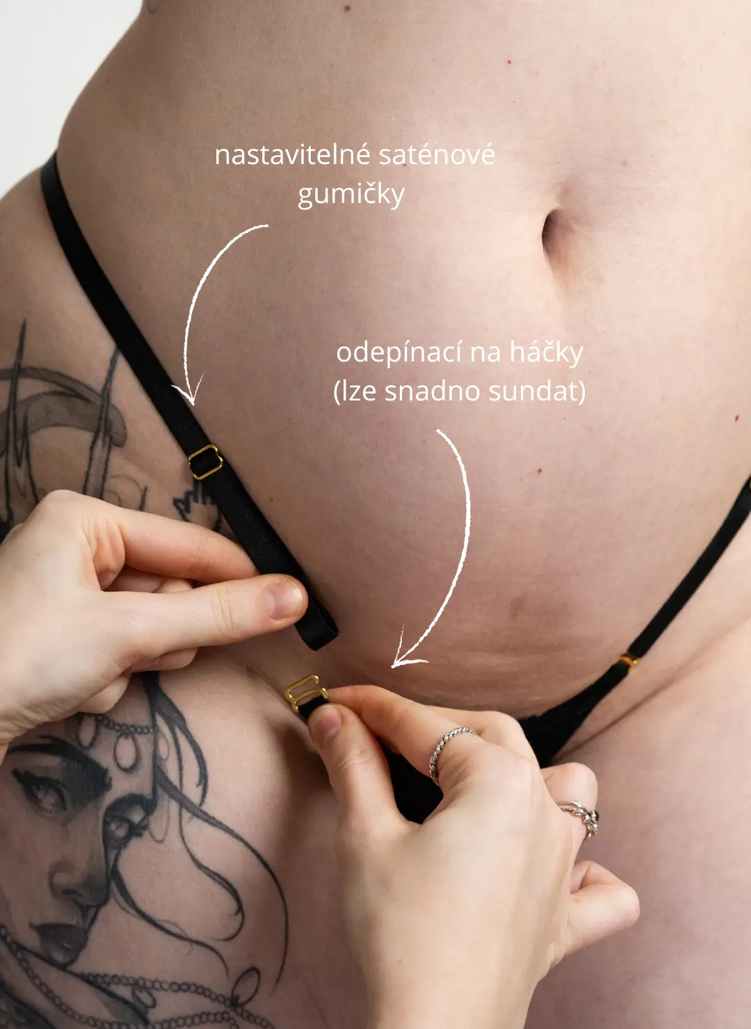Dárek k nákupu: krajkové mini "pod"kalhotky pod crotchlessky | 100% hedvábný klínek Dárek k nákupu: krajkové mini "pod"kalhotky pod crotchlessky | 100% hedvábný klínek
